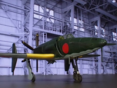 【昭和18年製】横河電機 旧日本軍用 電圧計 戦時中 ミリタリー 旧日本軍 ニチモ 1/72 日本海軍 局地戦闘機 「雷電」（JACK） : 常磐重工 -JOBAN
