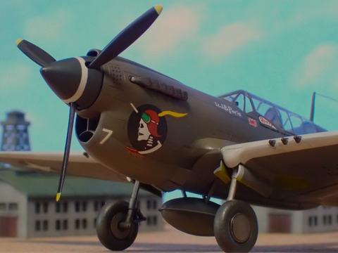 ハセガワ 1/72 アメリカ陸軍 戦闘機「P-40N ウォーホーク」 : 常磐重工