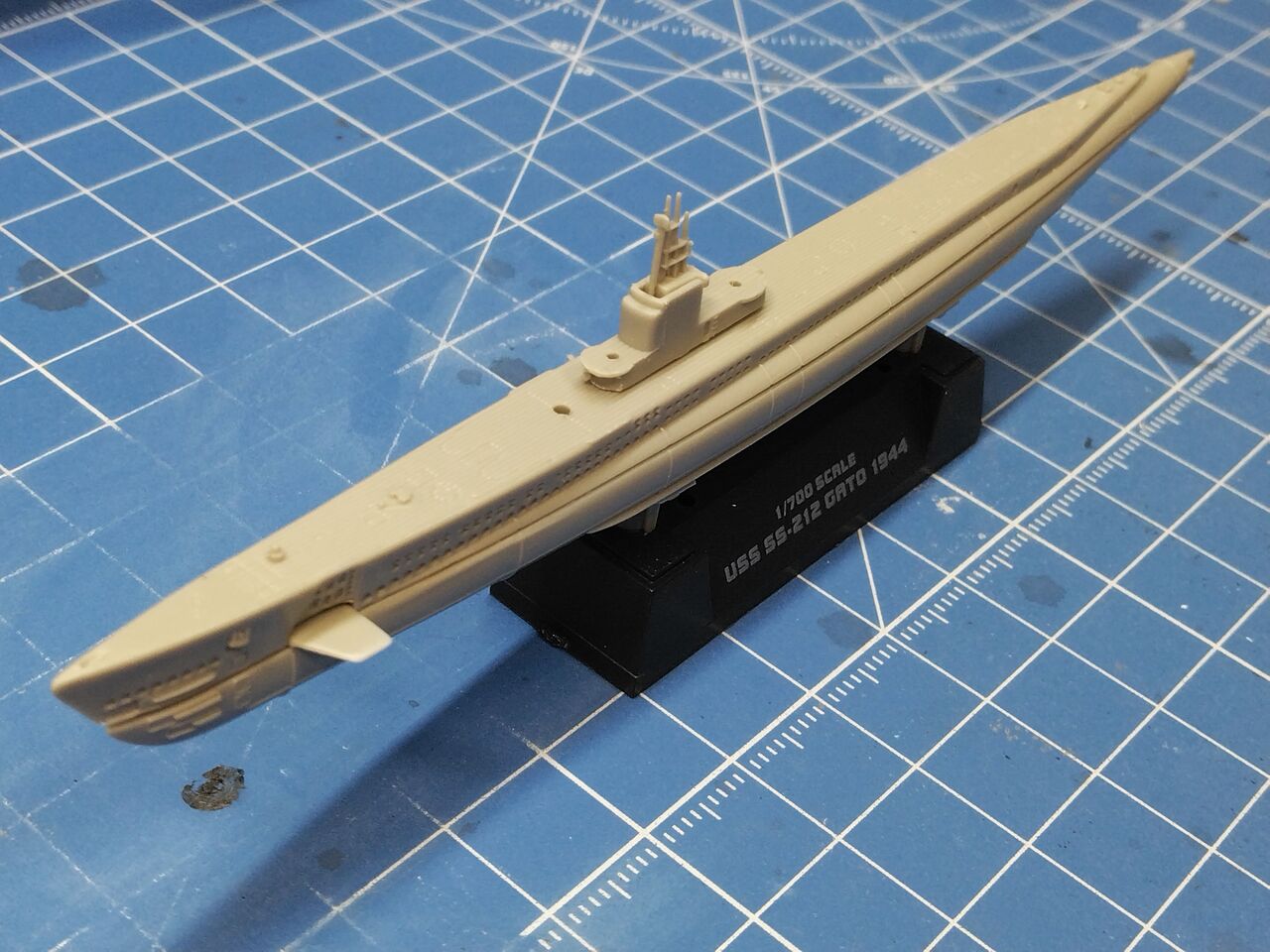 童友社 1/700 世界の潜水艦シリーズ No.13 アメリカ海軍 S-212 ガトー1944年 プラモデル wyw801m DSC_0624.jpg?w=640