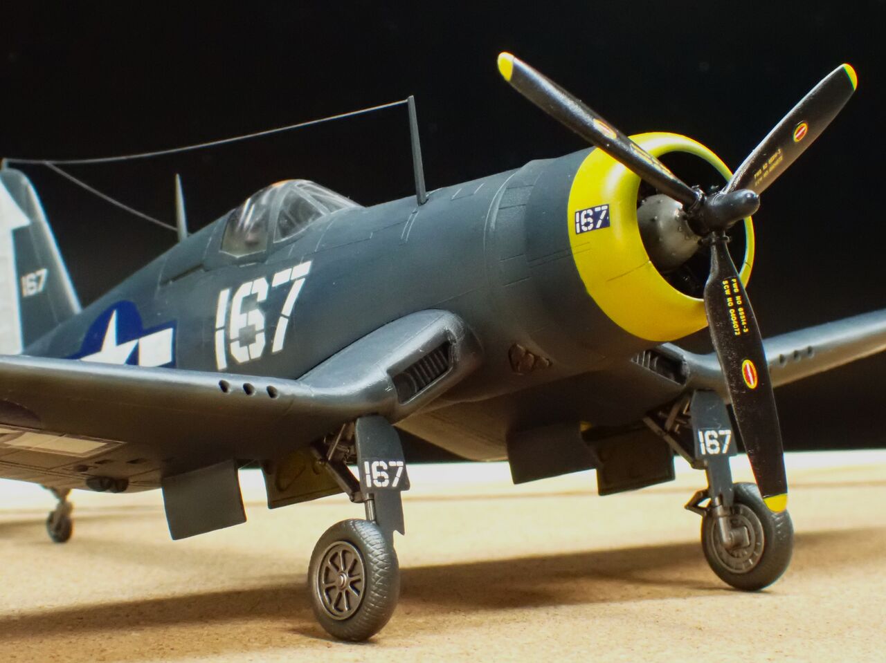 ハセガワ 1/72 アメリカ海軍 戦闘機 「F4U-1D コルセア」 : 常磐