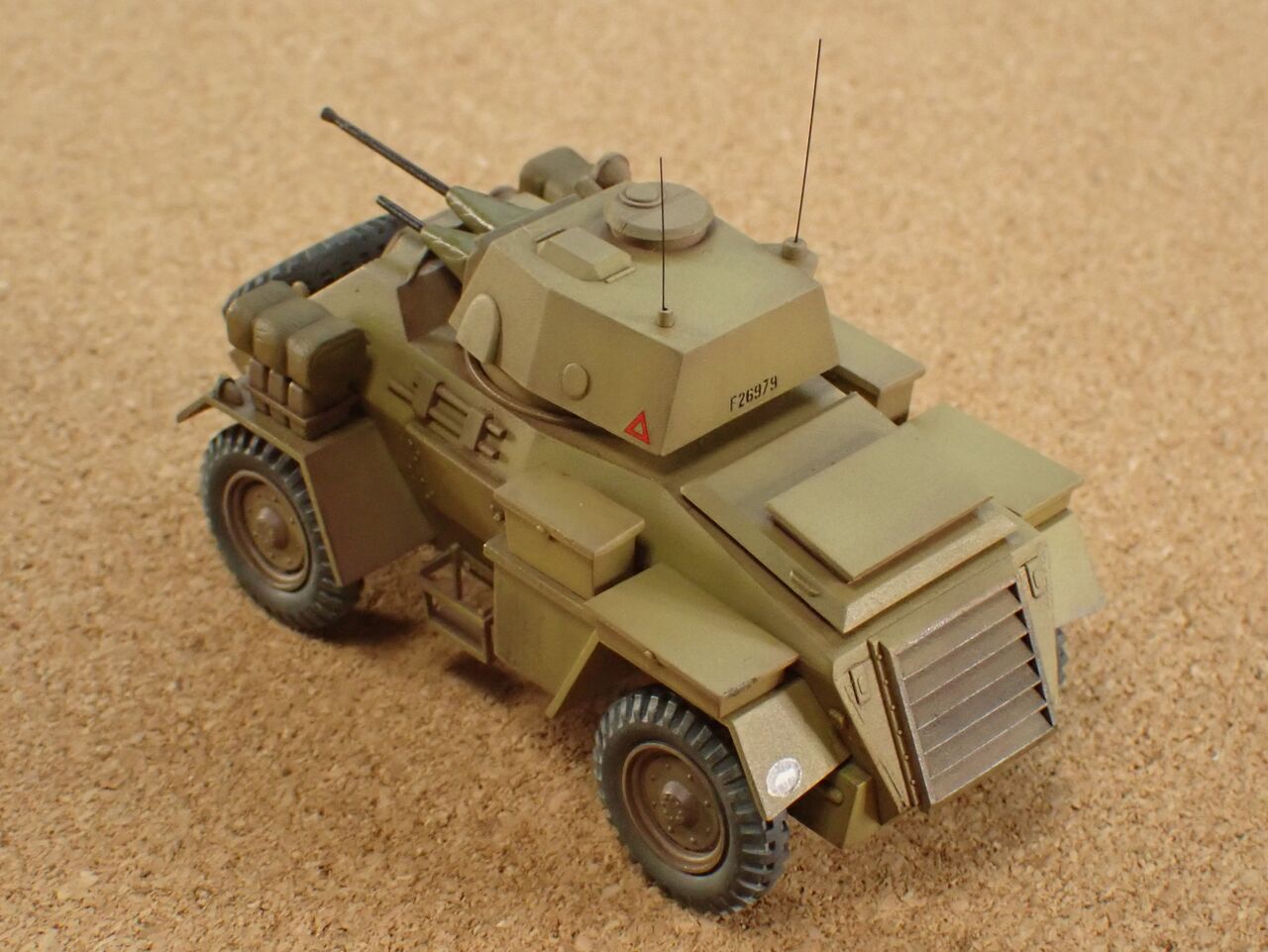 【中古】「非常に良い」ハセガワ 1/72 ハンバー Mk.II #MT25 ハセガワ 1/72 イギリス陸軍 装甲車 「ハンバー Mk.Ⅱ」 : 常磐重工