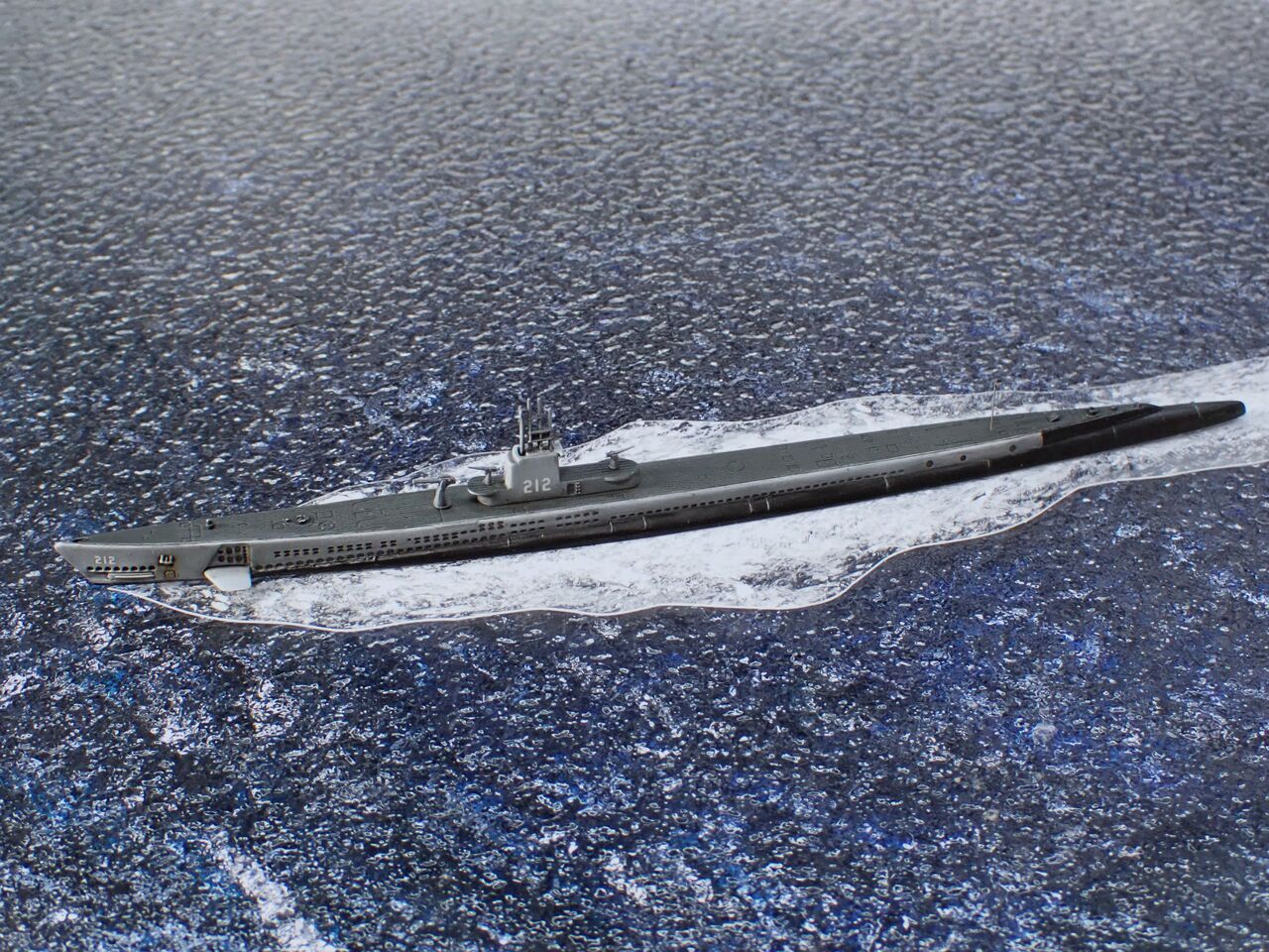 童友社 1/700 アメリカ海軍 潜水艦 「ガトー 1944」 : 常磐重工 -JOBAN