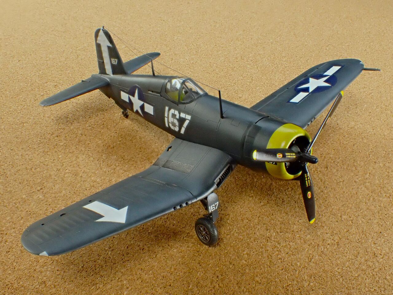 ハセガワ 1/72 アメリカ海軍 戦闘機 「F4U-1D コルセア」 : 常磐