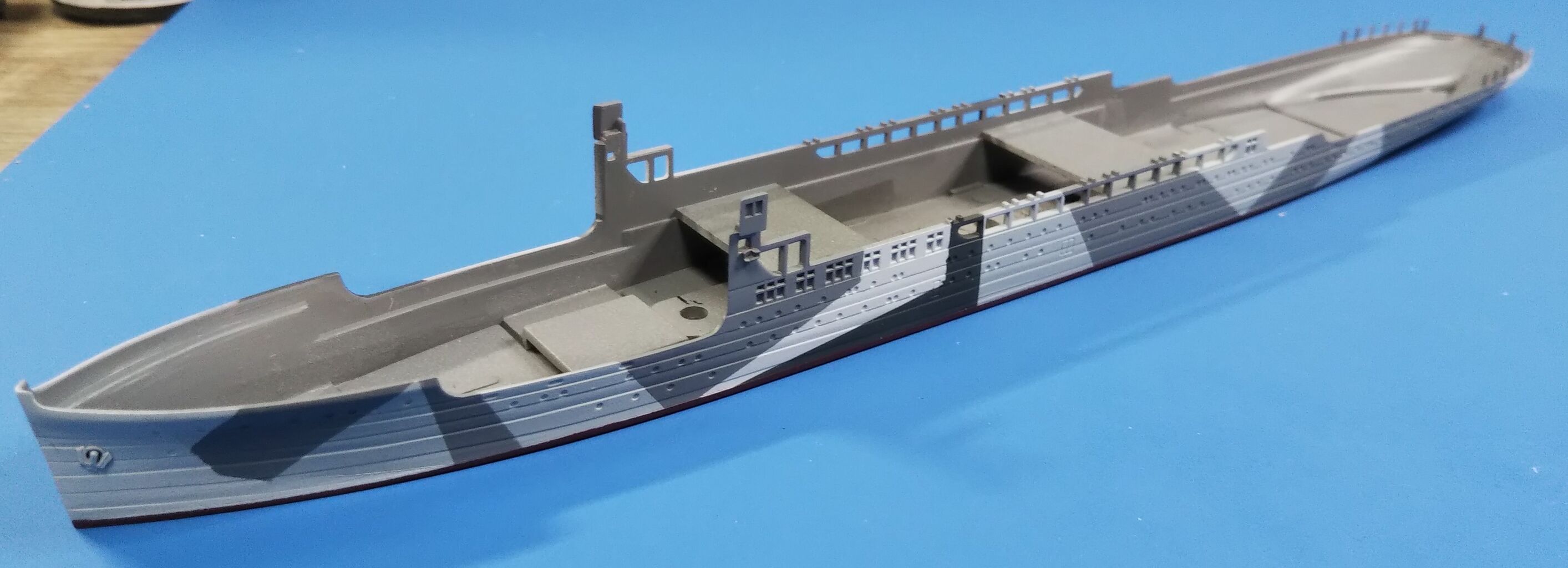 ハセガワ 1/700 日本海軍 特設潜水母艦 「平安丸 1943」 : 常磐