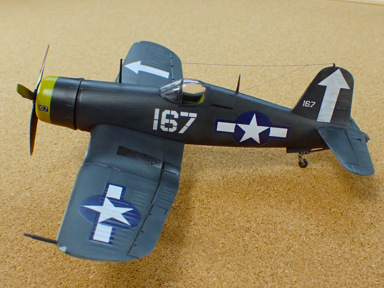 ハセガワ 1/72 アメリカ海軍 戦闘機 「F4U-1D コルセア」 : 常磐
