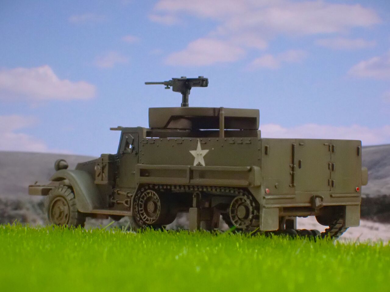 ハセガワ 1/72 アメリカ陸軍 「M3A1 ハーフトラック」 : 常磐重工