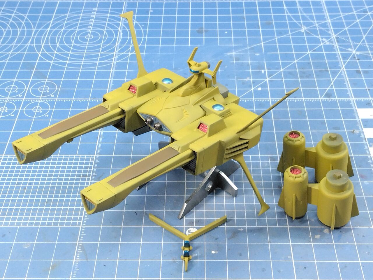 アオシマ 1/2600 バッフクラン 亜空間巡航戦艦 「ガタマン・ザン