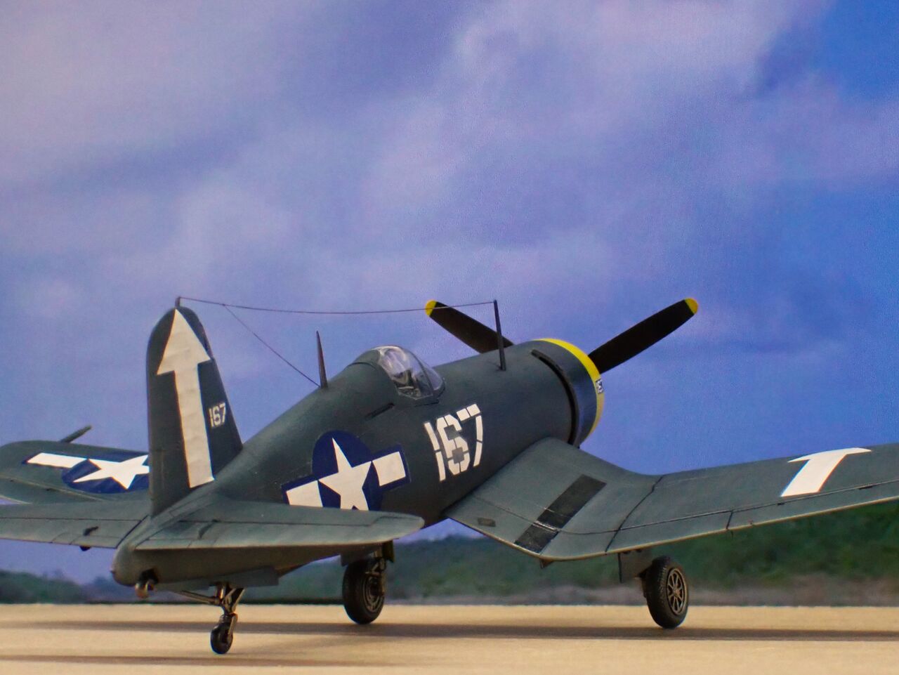 ハセガワ 1/72 アメリカ海軍 戦闘機 「F4U-1D コルセア」 : 常磐