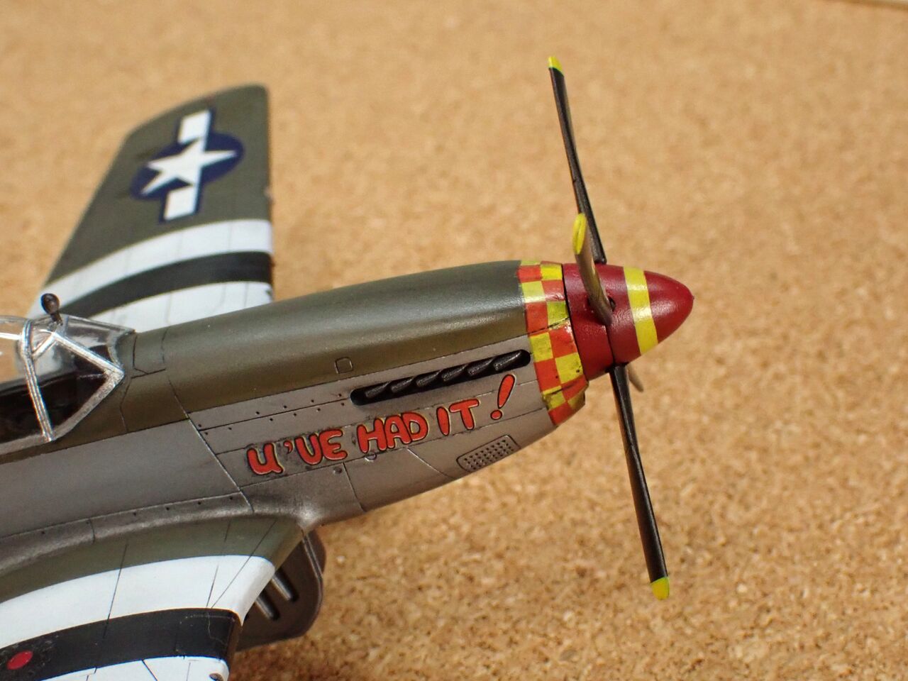 ハセガワ 1/72 アメリカ陸軍 戦闘機 「P-51B ムスタング