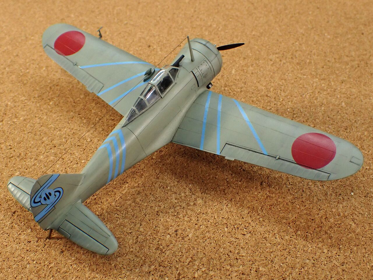 Hasegawa 1/72　 航空機モデル7機 1/72 ハセガワ 一式戦闘機🇯🇵隼 迷彩大変だった🤣💦 . 【製作