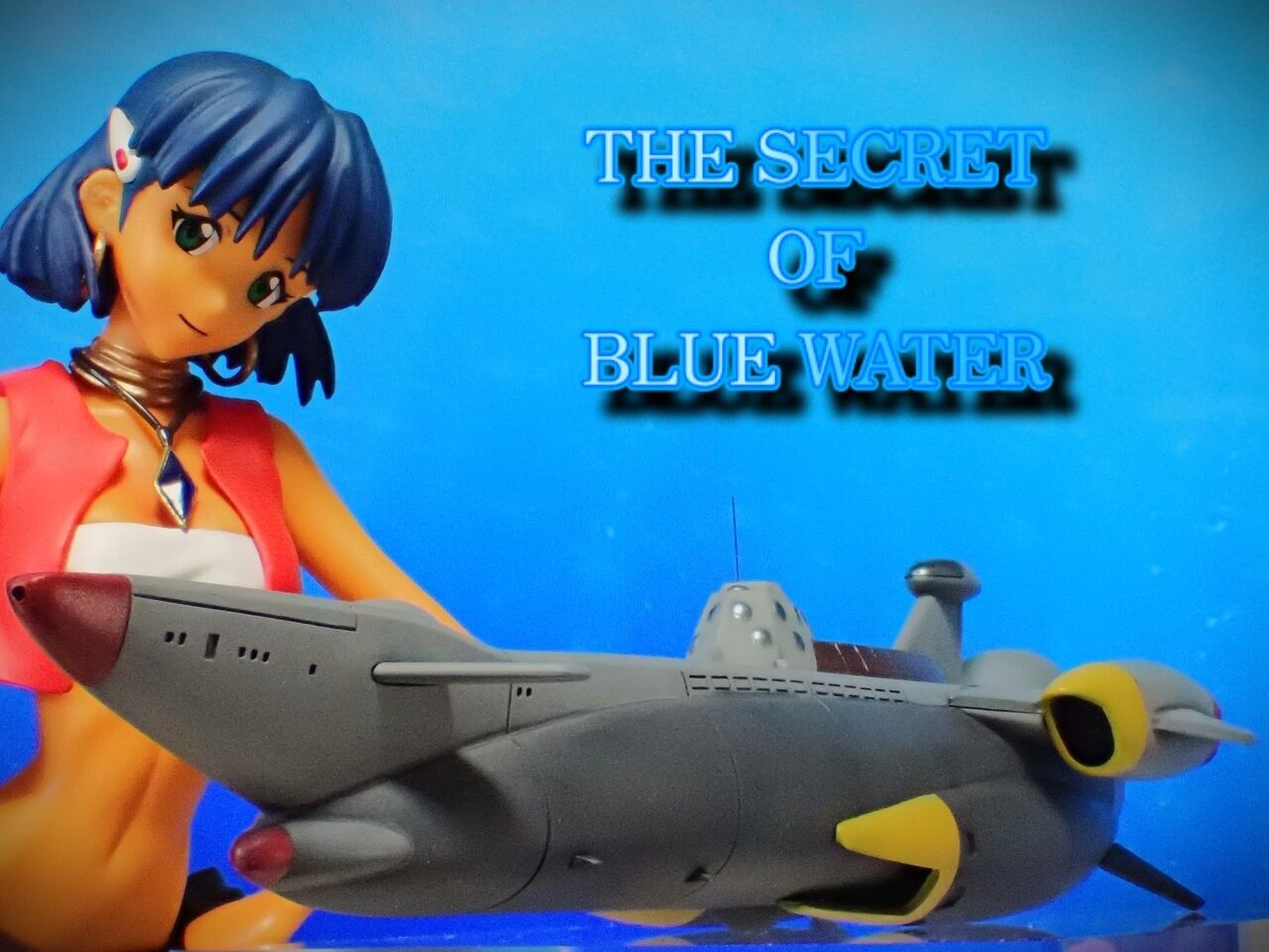 未組み立て ふしぎの海のナディア 万能戦艦ニューノーチラス号 1/700