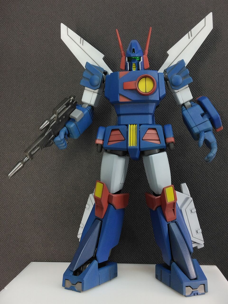 バンダイ　スーパーミニプラ　グレートファイバード　素組完成品　ジャンクホコリ有り バンダイ スーパーミニプラ グレートファイバード 素組完成品