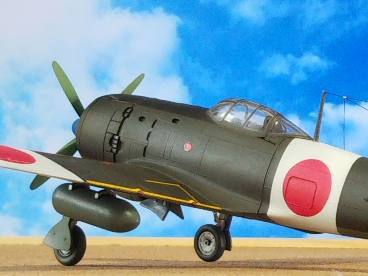 ハセガワ 1/72 日本陸軍 四式戦闘機 「疾風」（FRANK） : 常磐