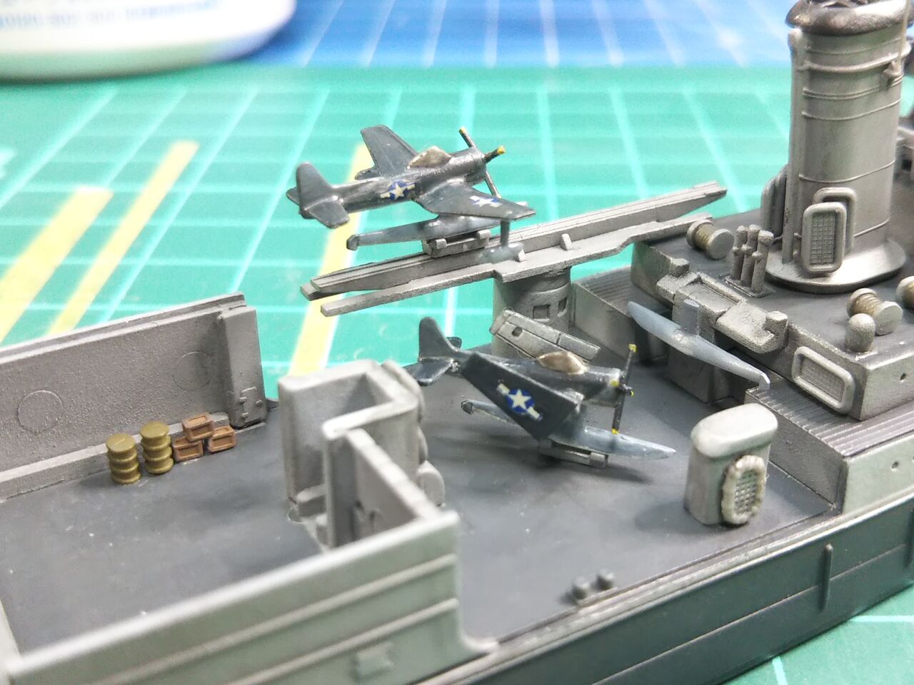 タミヤ 1/700 アメリカ海軍 重巡洋艦 「インディアナポリス 1945