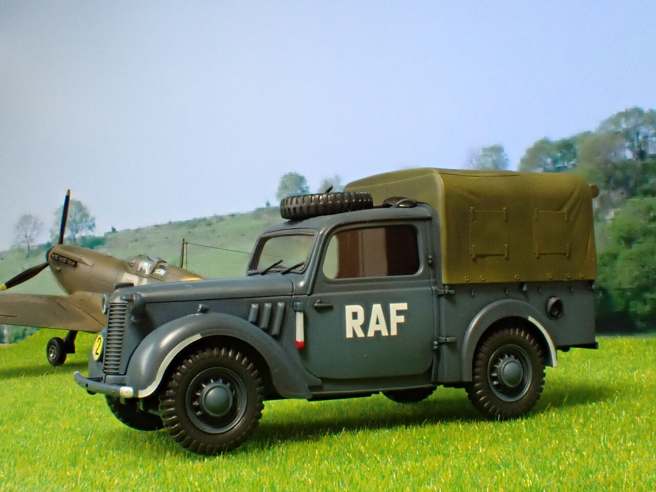 タミヤ 1/48 イギリス空軍 「10HP ティリー」 : 常磐重工 -JOBAN JUKO