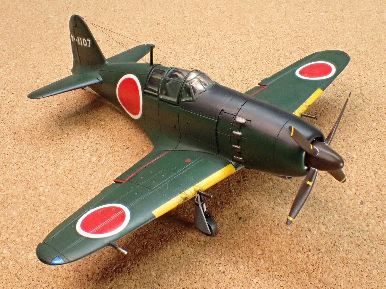 ニチモ 1/72 日本海軍 局地戦闘機 「雷電」(JACK) : 常磐重工 ニチモ 1/72 日本海軍 局地戦闘機 「雷電」(JACK) : 常磐重工