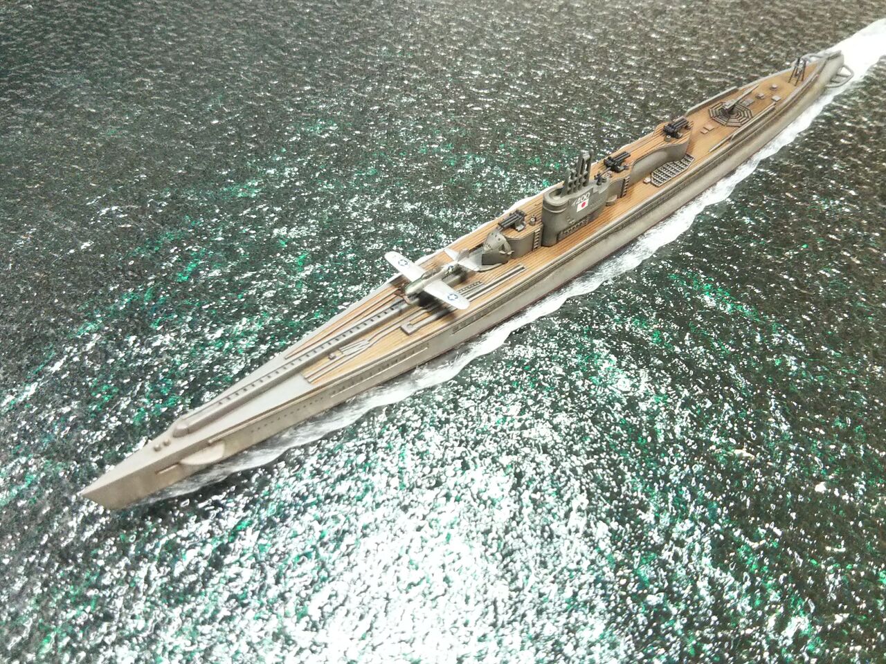 童友社 1/700 日本海軍 潜水艦 「伊400 1945」 : 常磐重工 -JOBAN JUKO