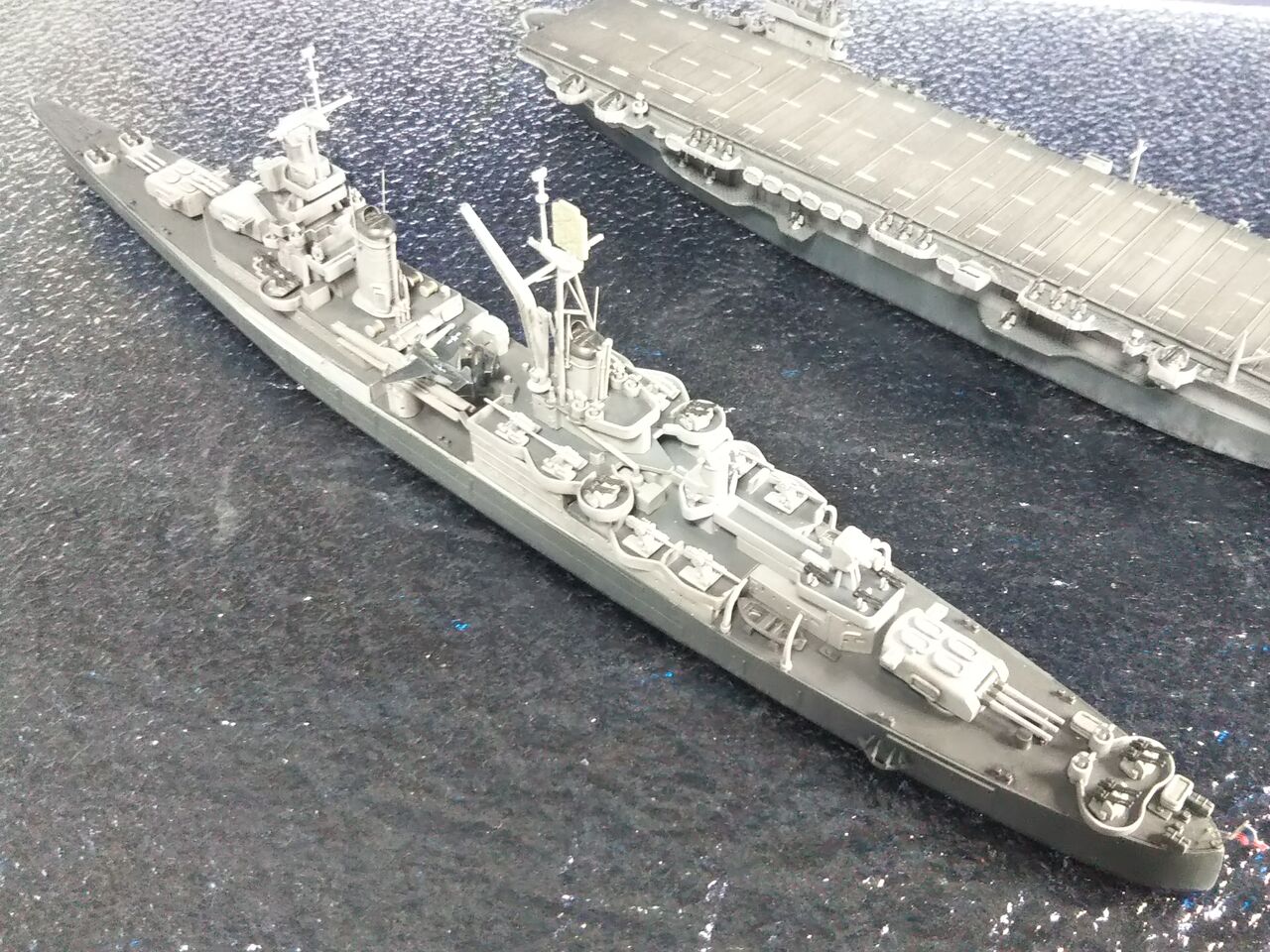 タミヤ 1/700 アメリカ海軍 重巡洋艦 「インディアナポリス 1945
