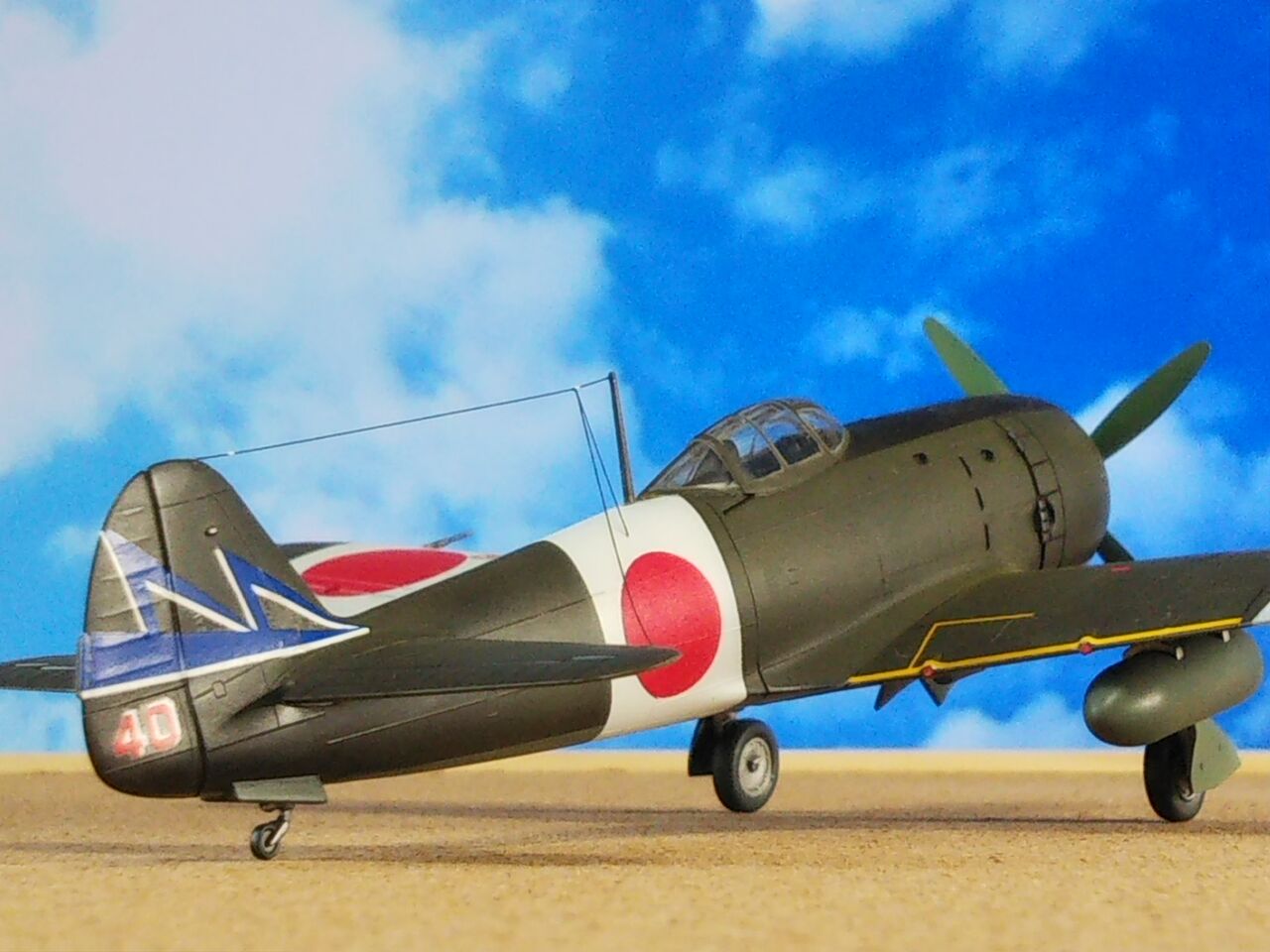 ハセガワ 1/72 日本陸軍 四式戦闘機 「疾風」（FRANK） : 常磐重工