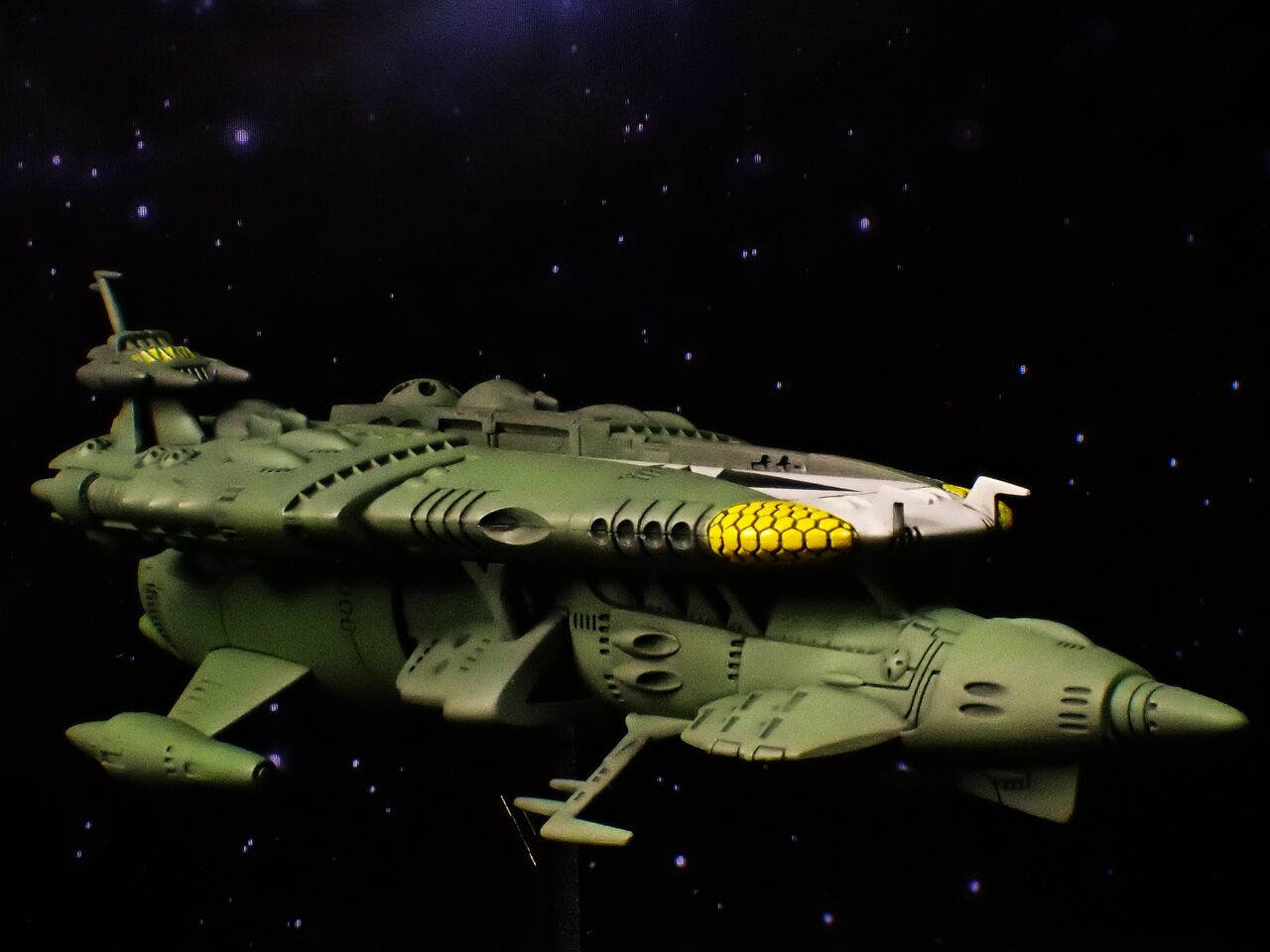 バンダイ メカコレクション 帝星ガトランティス軍 宇宙空母「ナスカ級