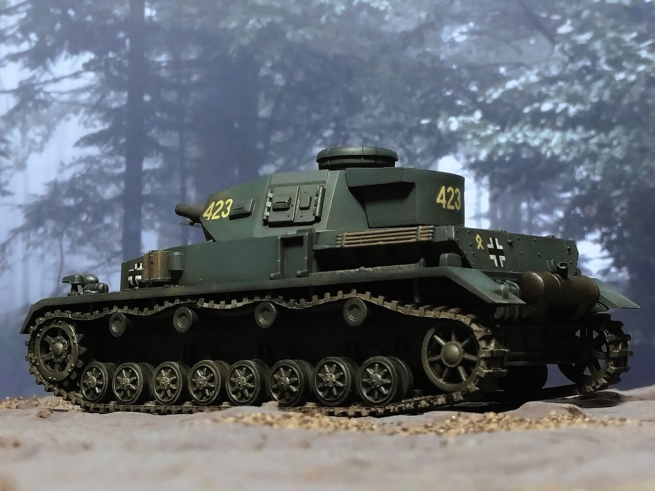 ハセガワ 1/72 ドイツ陸軍 「Ⅳ号戦車 F1型」 : 常磐重工 -JOBAN JUKO