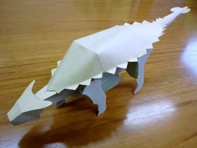 ペーパークラフトで恐竜をつくってみた 第12回 アンキロサウルス しんくんパパの行け行け ホビーライフv2 ペーパークラフトで恐竜をつくってみた 第12回 アンキロサウルス しんくんパパの行け行け ホビーライフv2