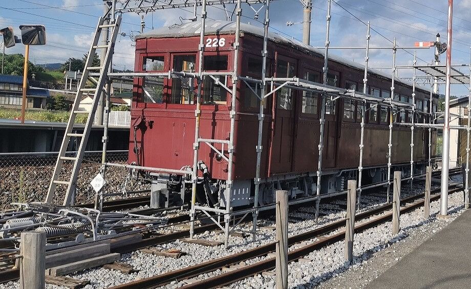 モニ226更新修繕の記録 : 軽便 鉄道 博物館 Blog（三岐鉄道北勢線