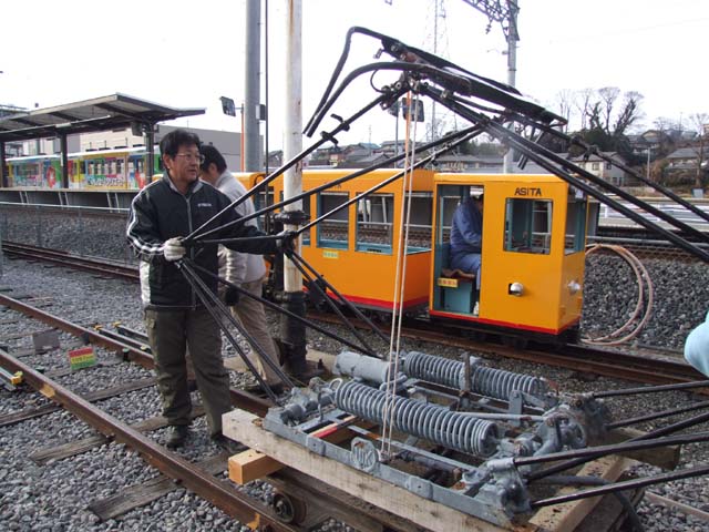 2008年2月3日作業日レポート 前照灯点灯 : 軽便 鉄道 博物館 Blog（三