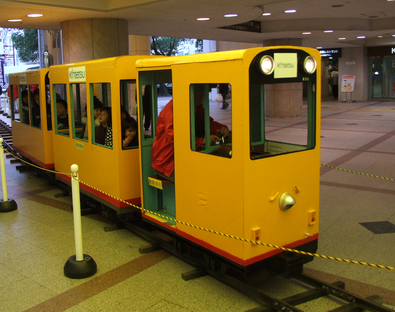 近鉄百貨店四日市店 出張運転レポート 2008年11月9日 : 軽便 近鉄百貨店四日市店 出張運転レポート 2008年11月9日 : 軽便