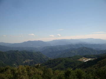 鷹狩山 展望台 東山