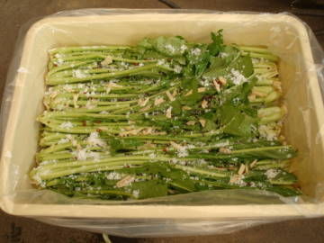 野沢菜の塩漬け