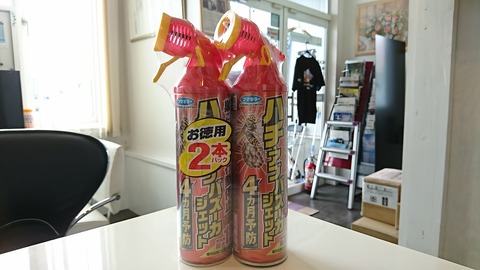 今年は蜘蛛と蜂の動きが良い 退治しても再発 彼らには学習能力は無いらしい 笑 猫好き 釣り好き 車好き な不動産屋のエトセトラ