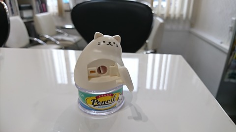 猫の鉛筆削り