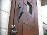DIY物置のドア