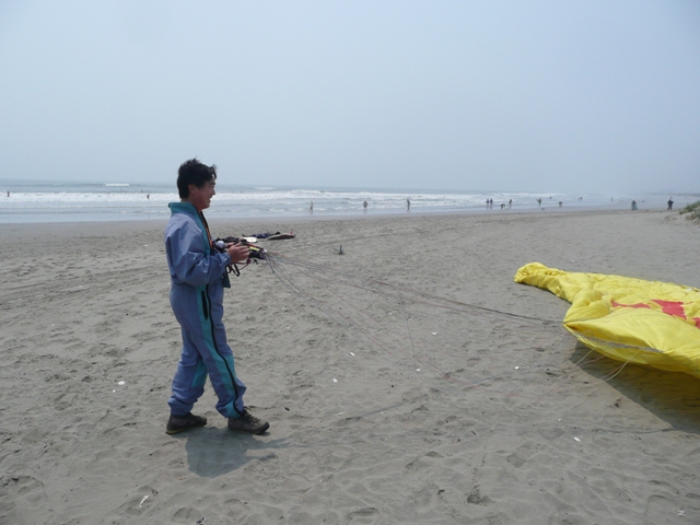 千葉 九十九里 片貝海岸 タンデム 遊びのホームラン王