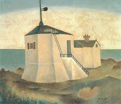 点描画法を編み出した画家、岡鹿之助 : TOMORROW MAN