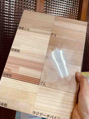 木材サンプル
