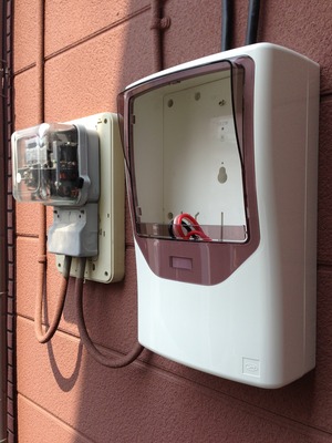 売電メータが空っぽ