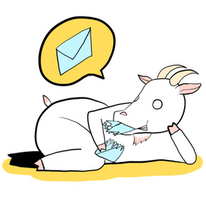 ヤギさんです