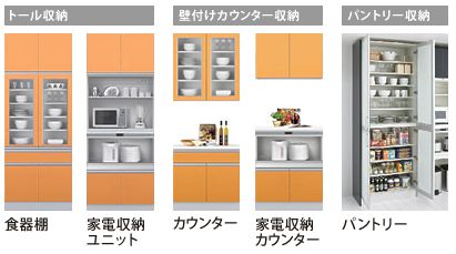 収納 キッチン