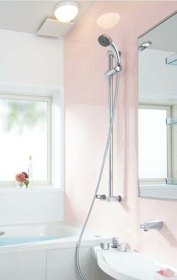 ピンクのお風呂