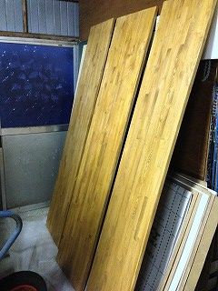 木材どーん