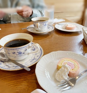 お茶いただいたよ