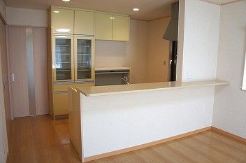 キッチン アミイ 背面収納