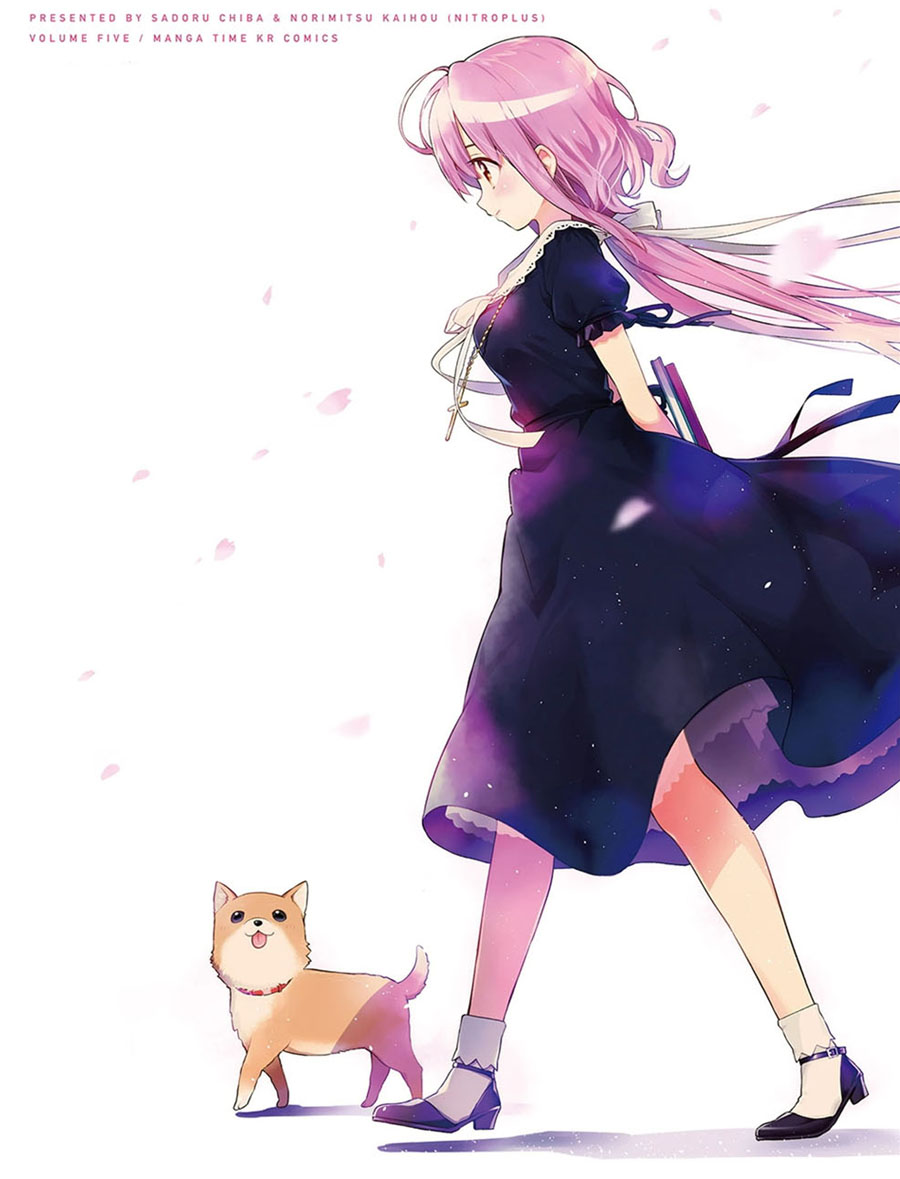 悲報 がっこうぐらし めぐねえの壁紙が酷すぎると話題に 公式hpの物です アニメまとめ アーカイブ