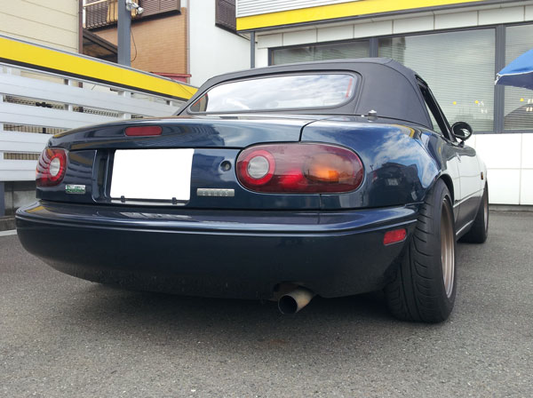 車高短 完了 森々博士の模型日記