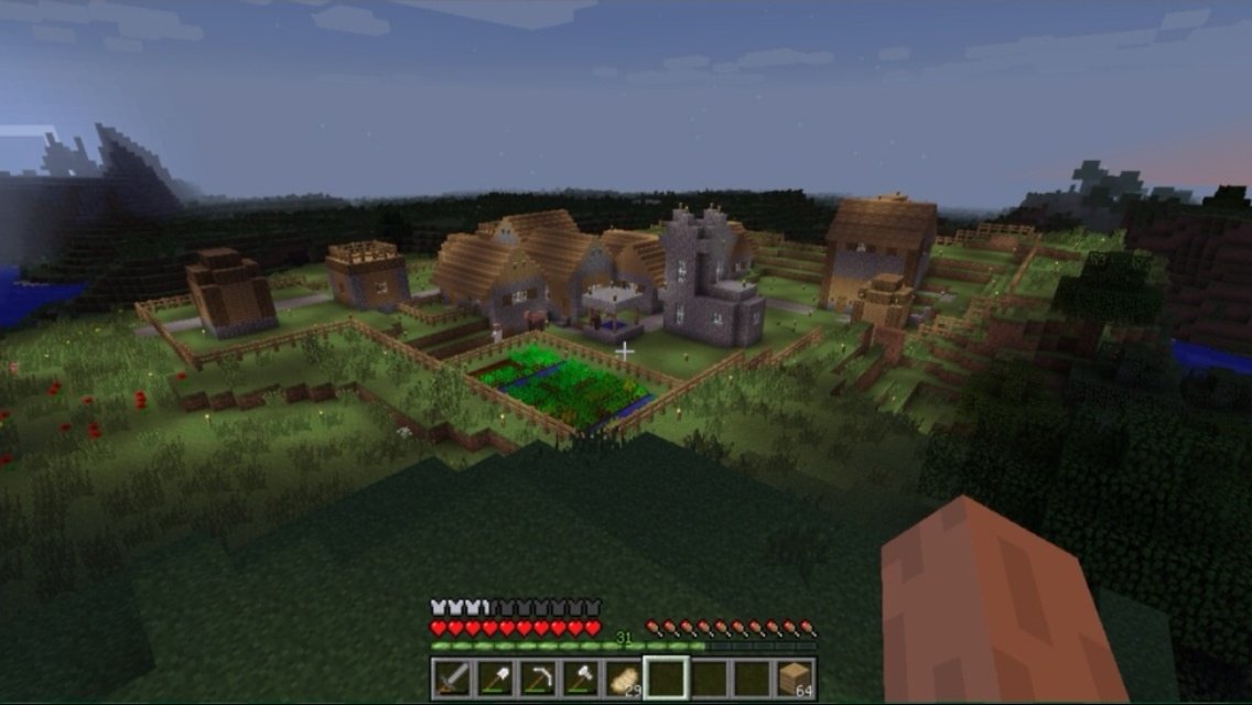 Pc5 畑 牛小屋作り Star Island マインクラフト日記 Pc5 畑 牛小屋作り Star Island マインクラフト日記