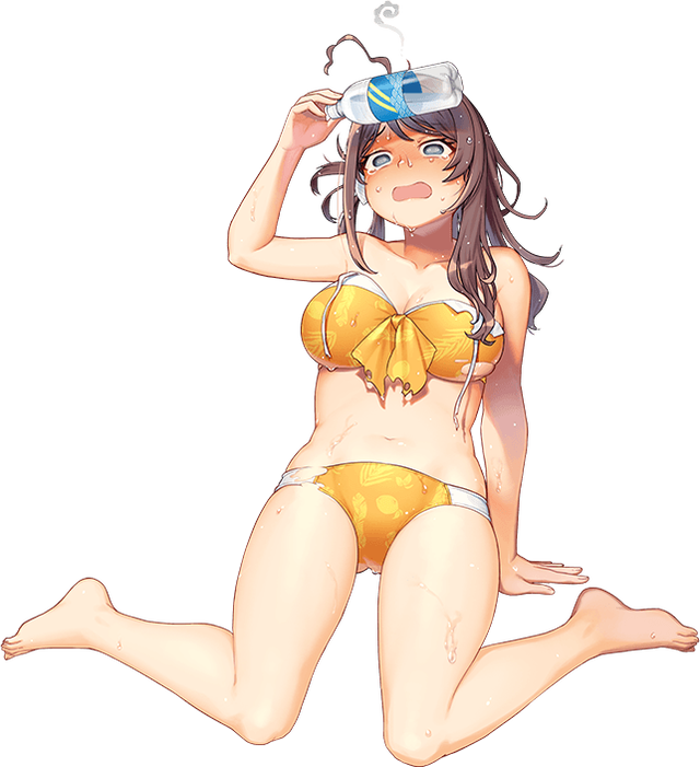 【水着】長鯨中破