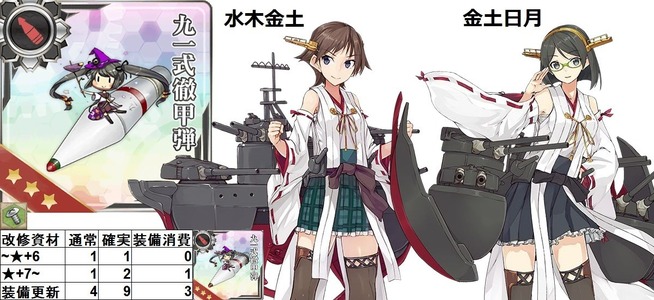 九一式徹甲弾(比叡霧島