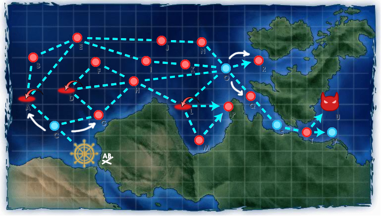 ドーバー海峡沖海戦-7_Map